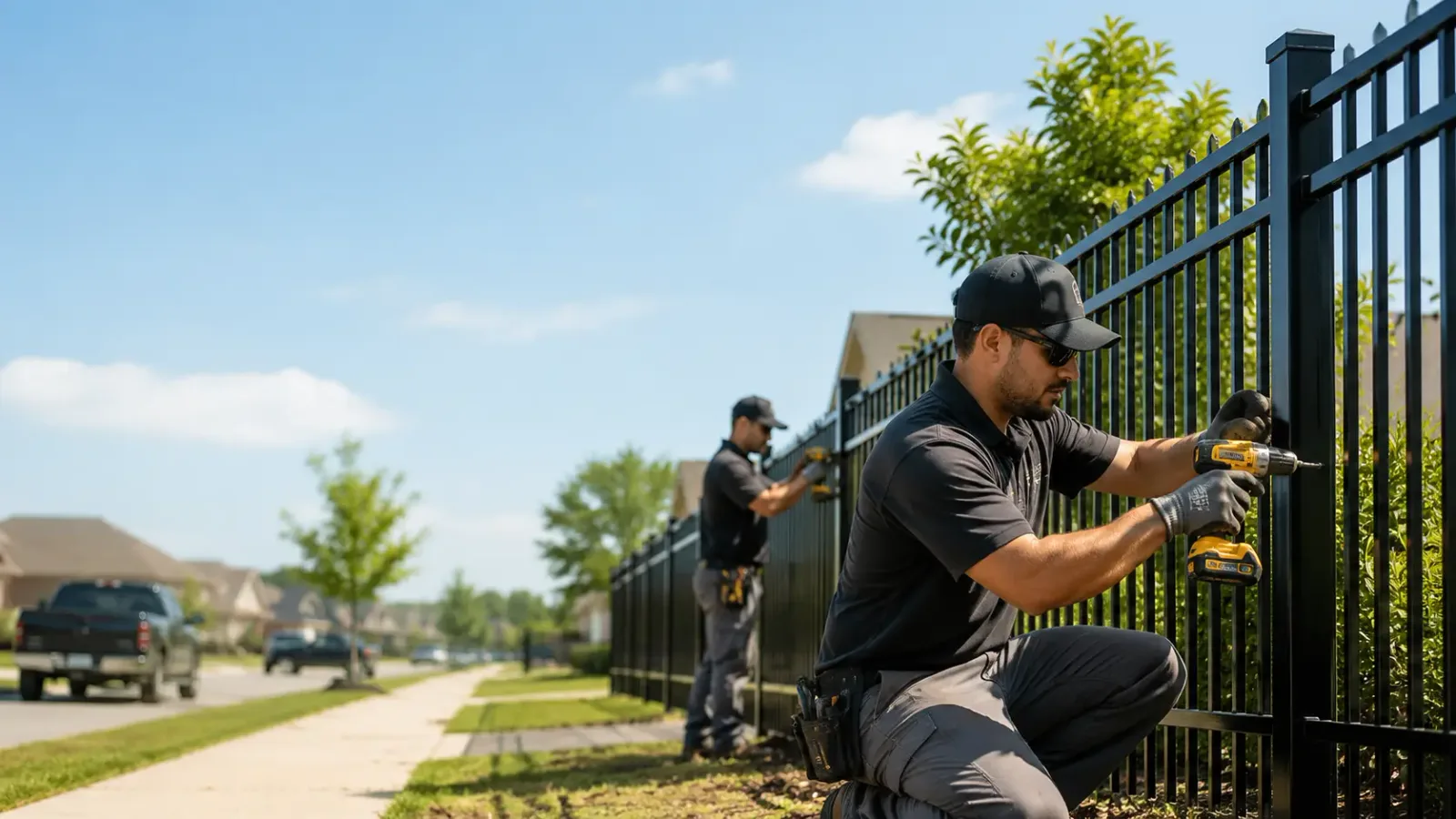 Metal Fence Installation in Natchez, MS